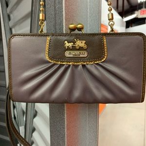 Coach clutch bag